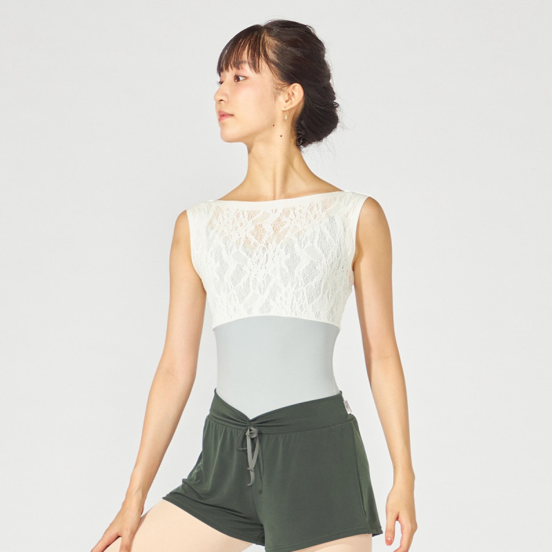 ノーソイングニット】ノースリーブレオタード 商品ページ | チャコット