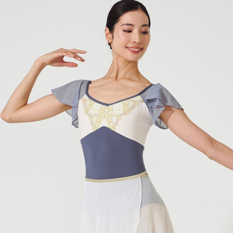 ☆フレアスリーブレオタード 商品ページ | チャコットオンラインショップ