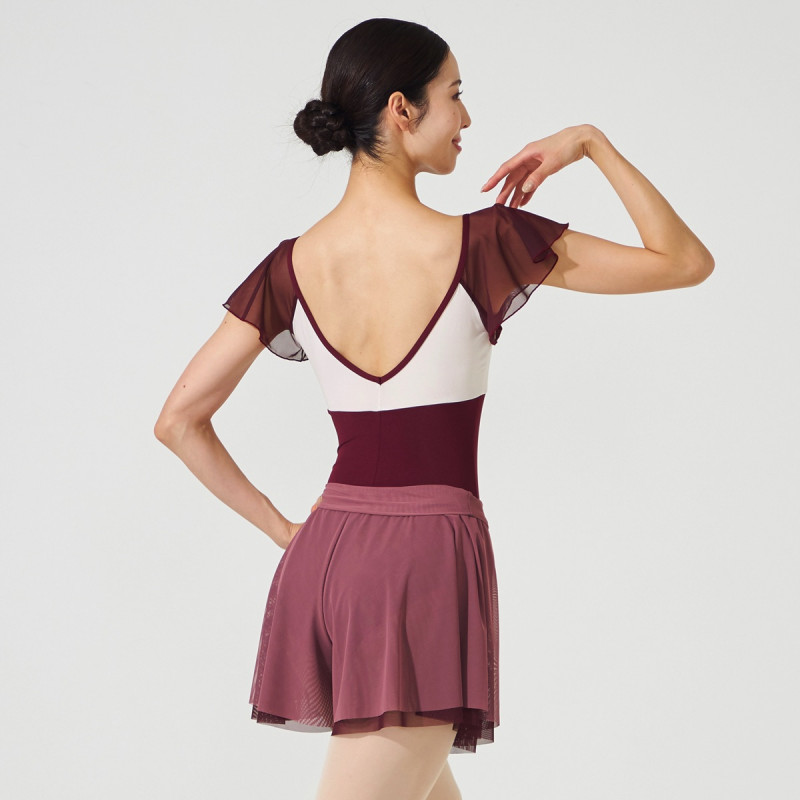 ☆フレアスリーブレオタード 商品ページ | チャコットオンラインショップ