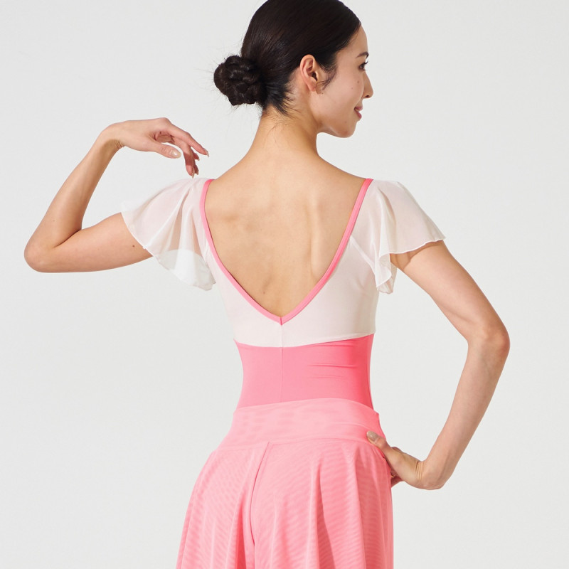 ☆フレアスリーブレオタード 商品ページ | チャコットオンラインショップ