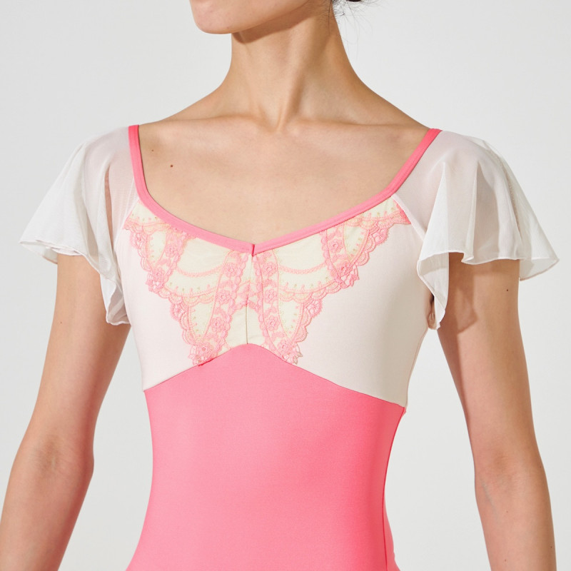 ☆フレアスリーブレオタード 商品ページ | チャコットオンラインショップ