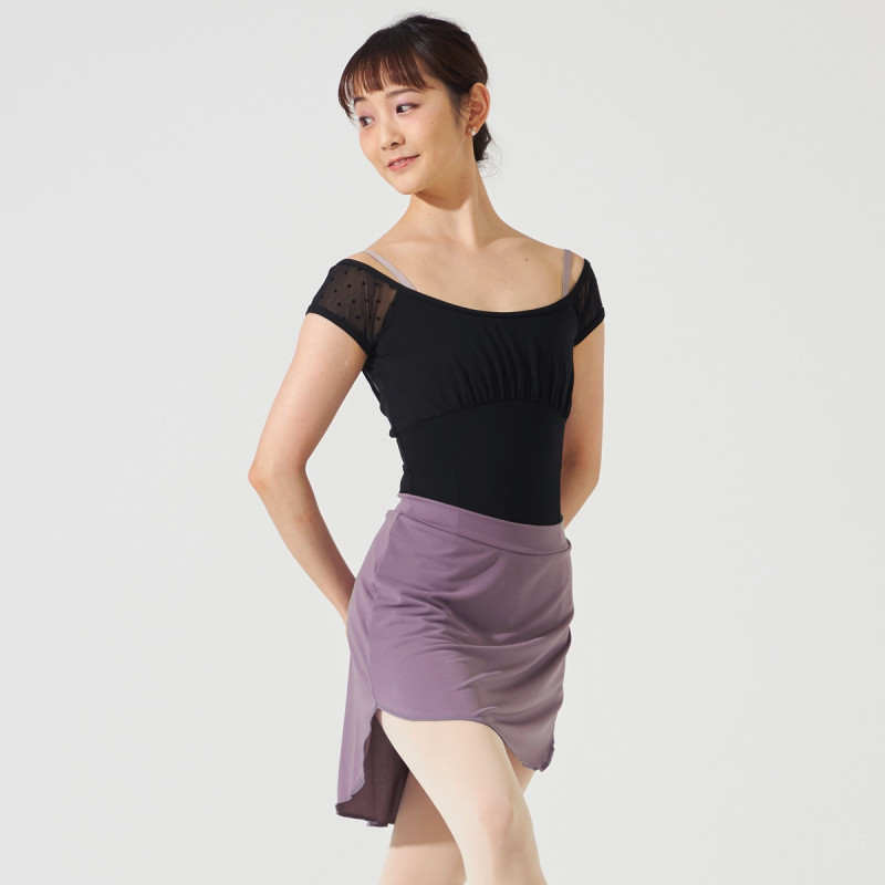 ☆フレンチスリーブレオタード 商品ページ | チャコットオンラインショップ