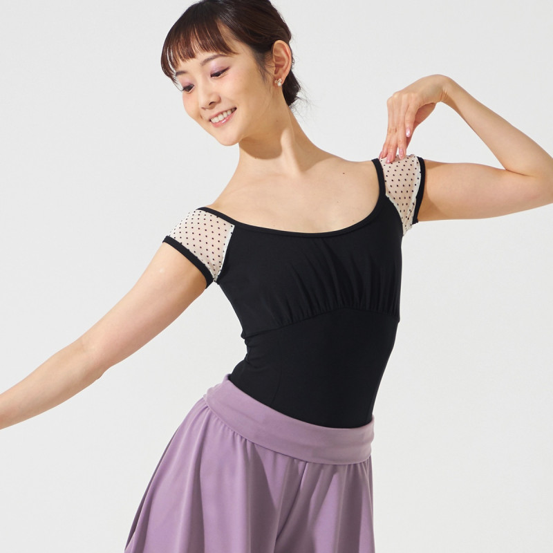 フレンチスリーブレオタード 商品ページ | チャコットオンラインショップ