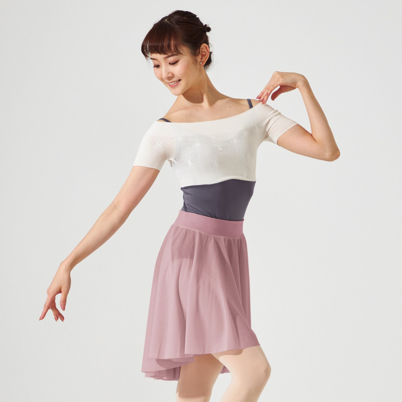 ☆オフショルダーレオタード 商品ページ | チャコットオンラインショップ