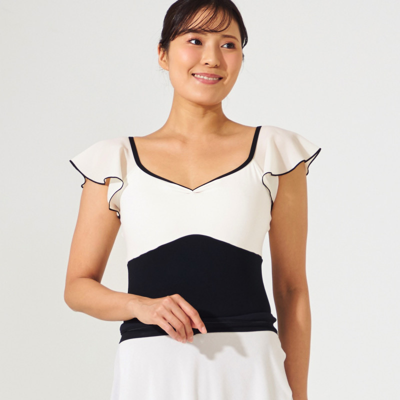 ☆フレアスリーブレオタード 商品ページ | チャコットオンラインショップ