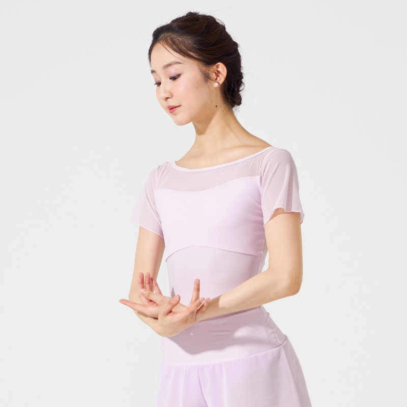 ハーフスリーブレオタード 商品ページ | チャコットオンラインショップ