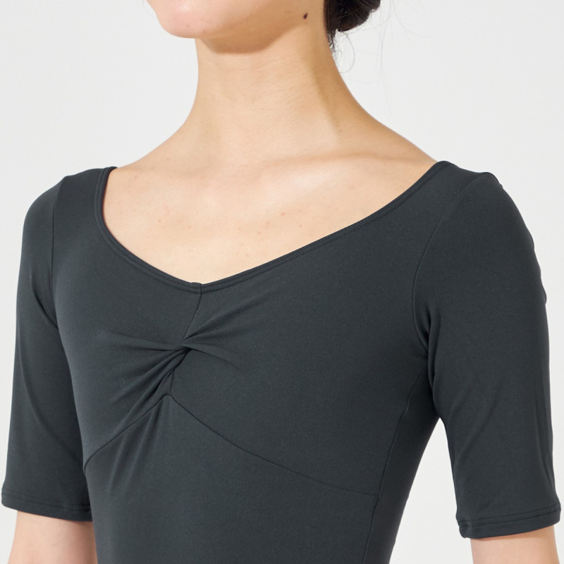 5分袖レオタード 商品ページ | チャコットオンラインショップ