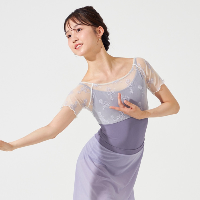 ハーフスリーブレオタード 商品ページ | チャコットオンラインショップ