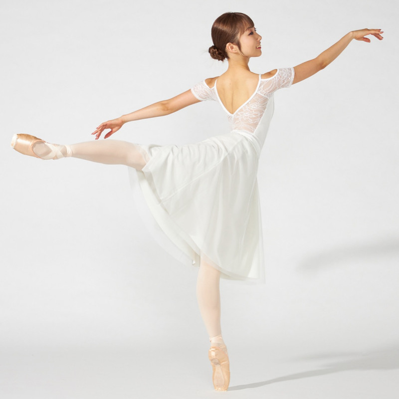 チャコット　オフショルダーレオタード　シアン　大人　L チャコット オフショルダーレオタード シアン 大人 L チャコット オフ