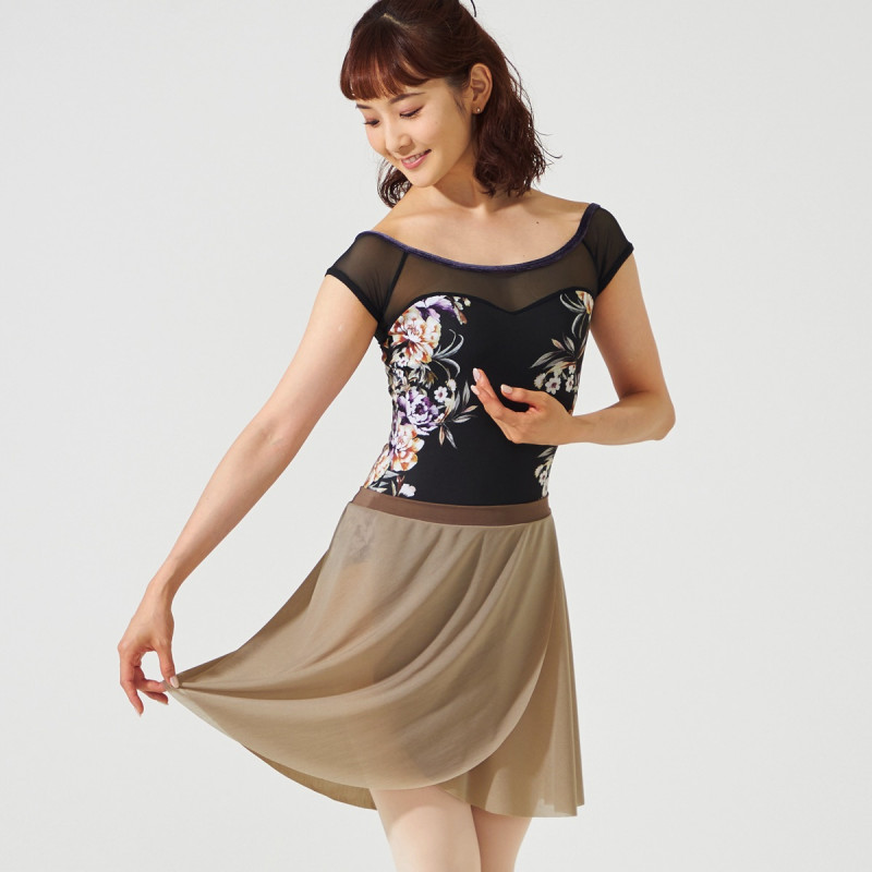 ☆フレンチスリーブレオタード 商品ページ | チャコットオンラインショップ