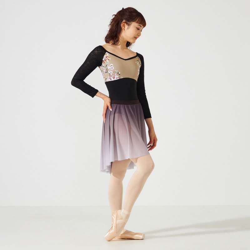 ☆7分袖レオタード 商品ページ | チャコットオンラインショップ