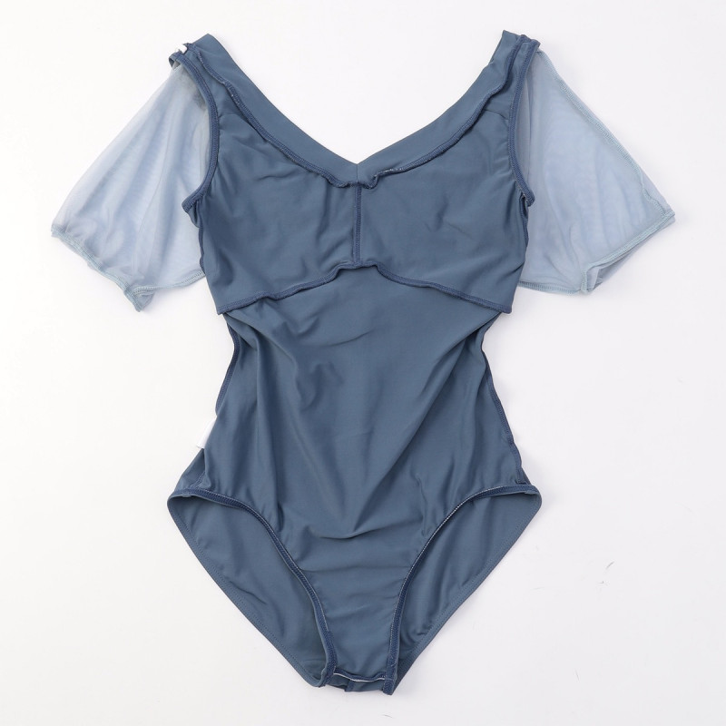 ドレープスリーブレオタード 商品ページ | チャコットオンラインショップ