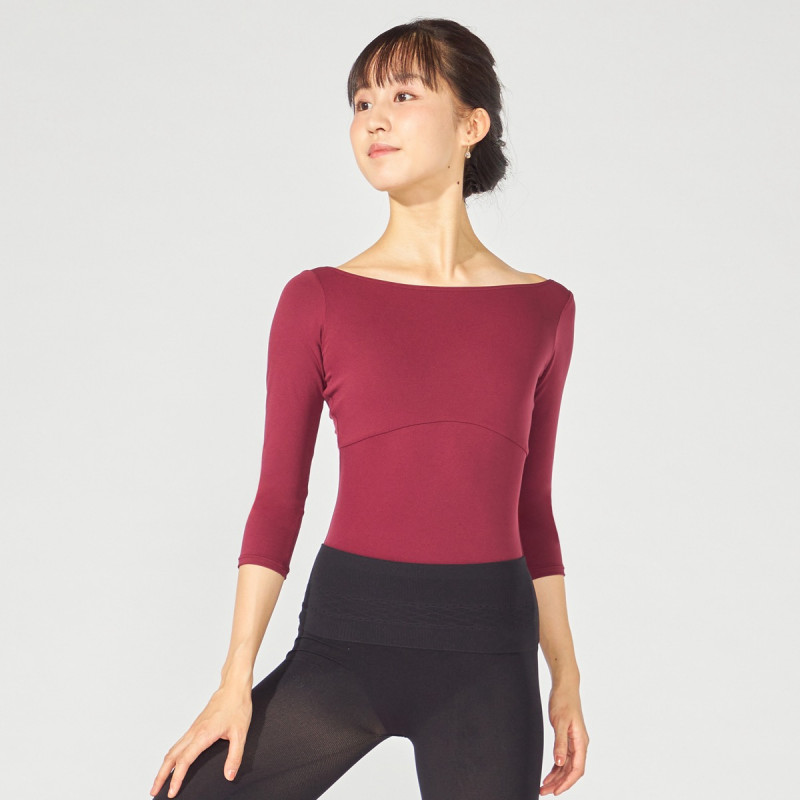 7分袖レオタード 商品ページ | チャコットオンラインショップ