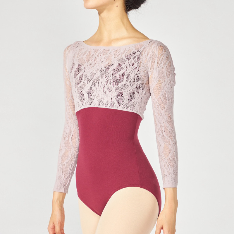 チャコット　ノーソーイングニット オフショルダーレオタード　S チャコット ノーソーイングニット オフショルダーレオタード S