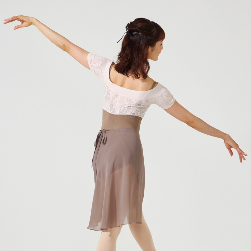 ☆オフショルダーレオタード 商品ページ | チャコットオンラインショップ