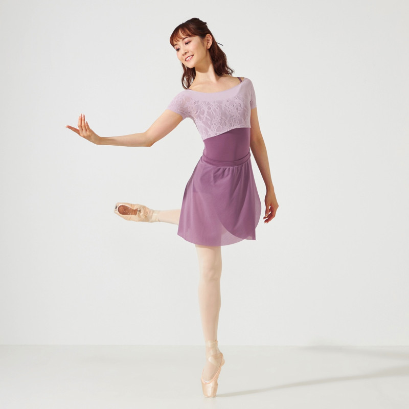 ☆オフショルダーレオタード 商品ページ | チャコットオンラインショップ