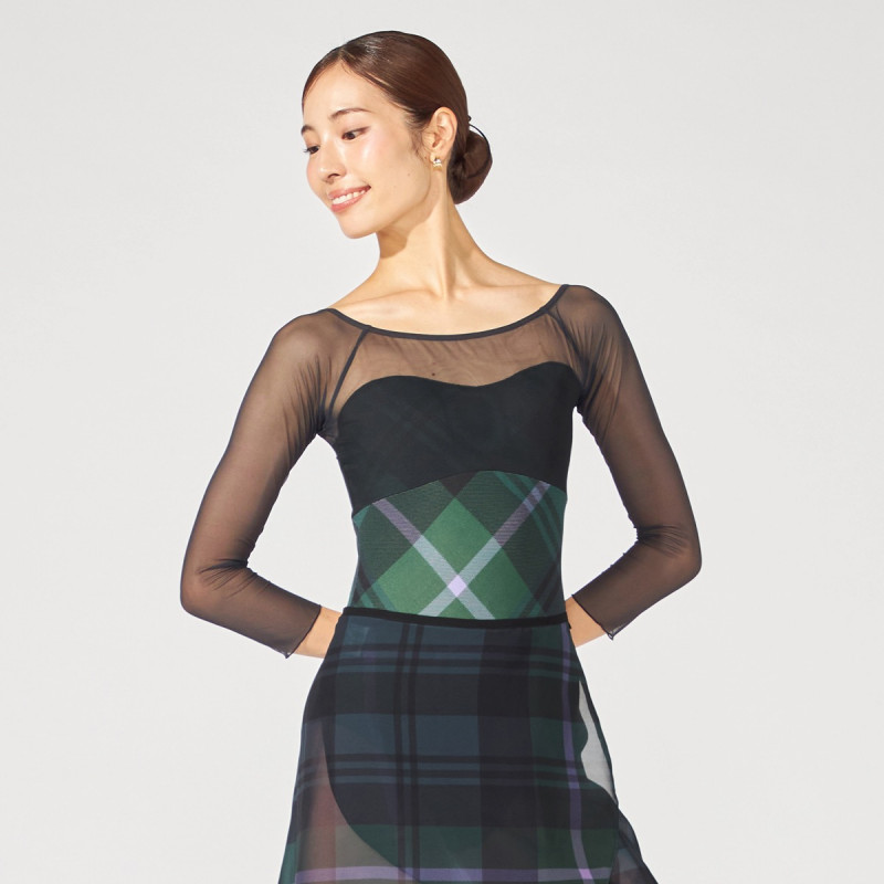 7分袖レオタード 商品ページ | チャコットオンラインショップ