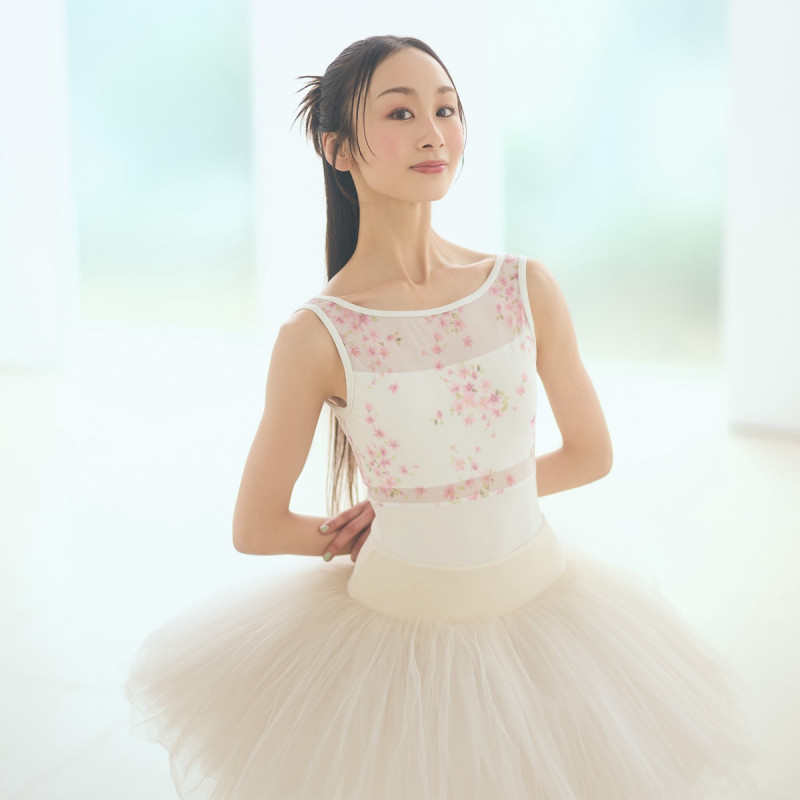 ♪【MAY NAGAHISA】ジュニア ノースリーブレオタード 商品ページ