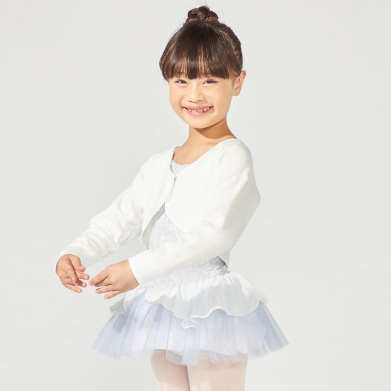 【新品未開封】チャコット　スカート付レオタード　パールグレー　120サイズ ♪スカート付レオタード 商品ページ | チャコットオンラインショップ