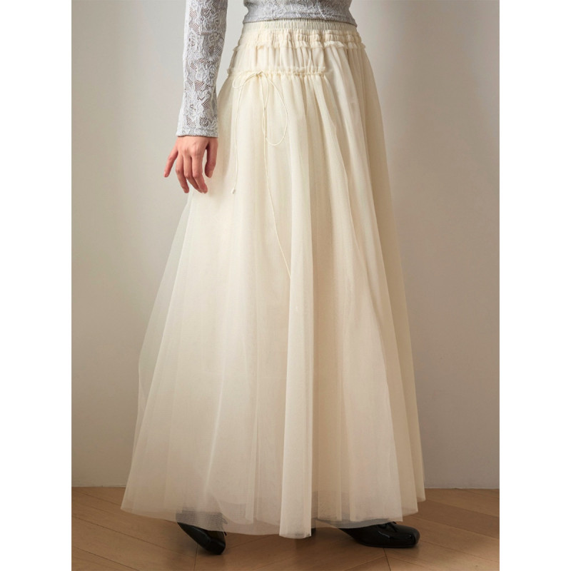 Sustainableチュールスカート 商品ページ | チャコットオンラインショップ