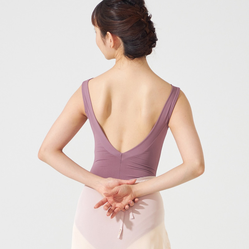 Nela ライン】ノースリーブレオタード 商品ページ | チャコット