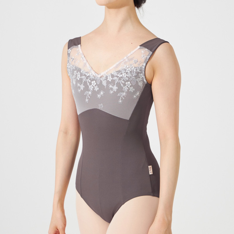 Nela ライン】ノースリーブレオタード 商品ページ | チャコット