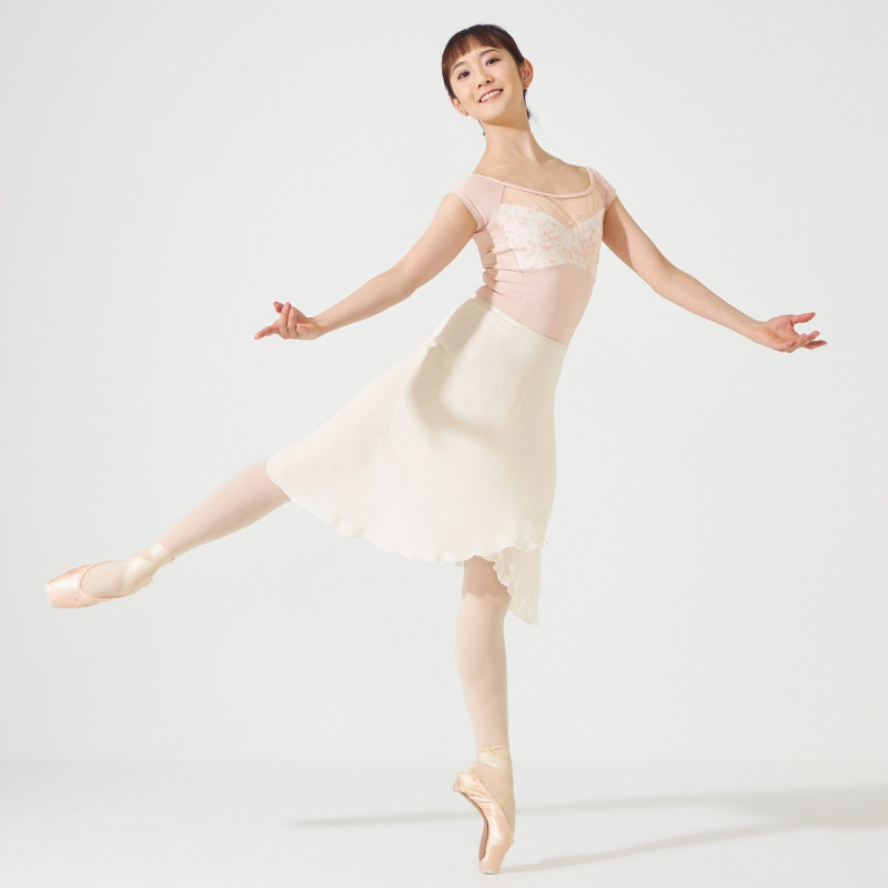 FREED Nelaライン キャップスリーブレオタードとスカート Nela ライン】キャップスリーブレオタード 商品ページ | チャコット