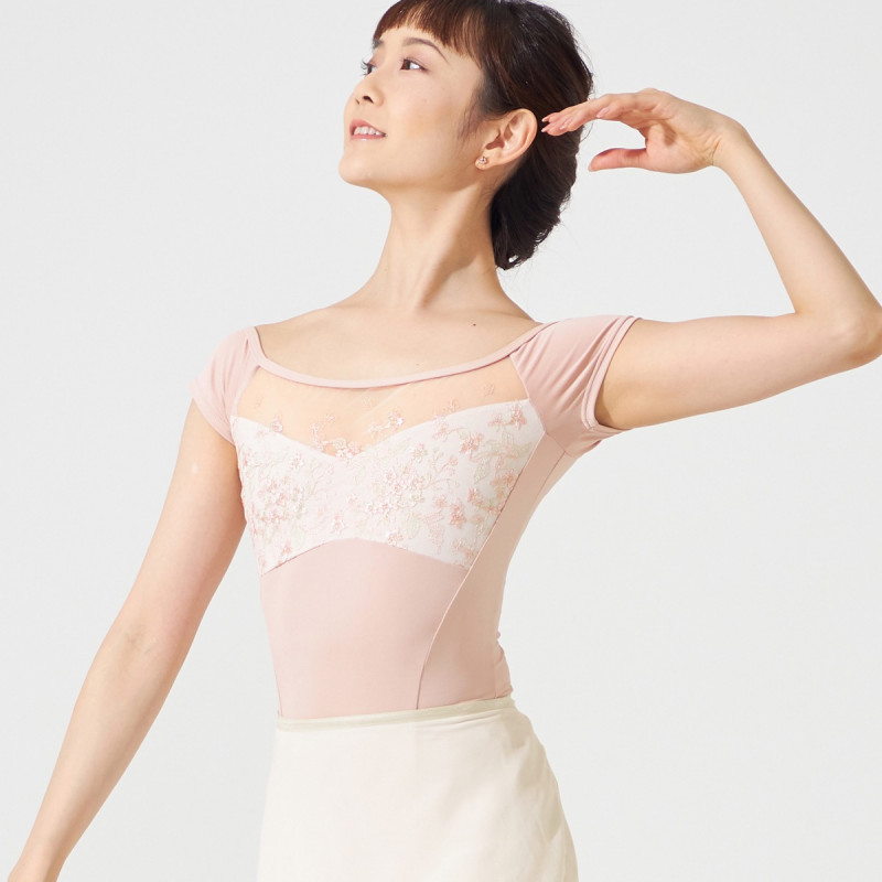 FREED Nelaライン キャップスリーブレオタードとスカート Nela ライン】キャップスリーブレオタード 商品ページ | チャコット