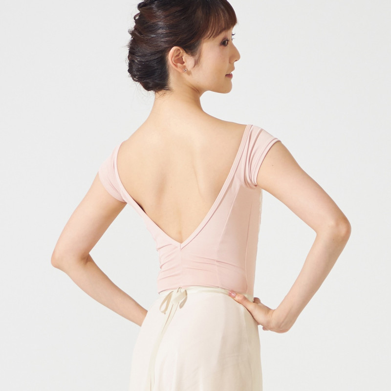 Nela ライン】キャップスリーブレオタード 商品ページ | チャコット