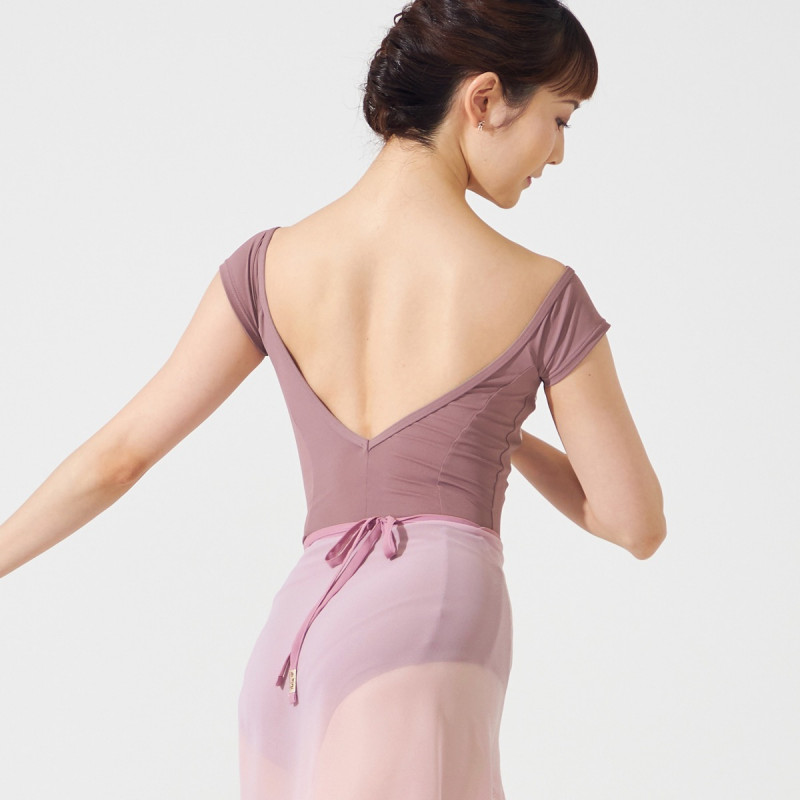 Nela ライン】キャップスリーブレオタード 商品ページ | チャコット