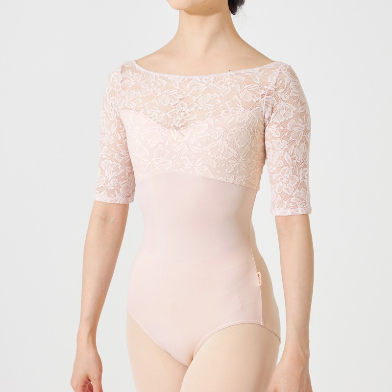 Nela ライン】ハーフスリーブレオタード 商品ページ | チャコット