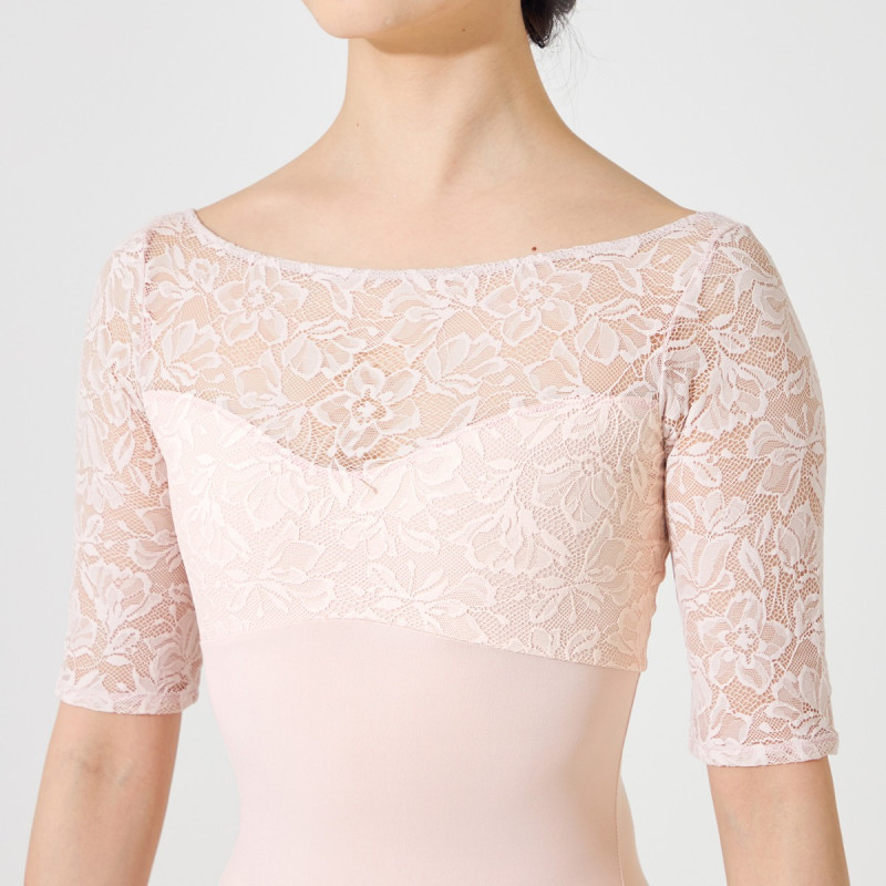 Nela ライン】ハーフスリーブレオタード 商品ページ | チャコット