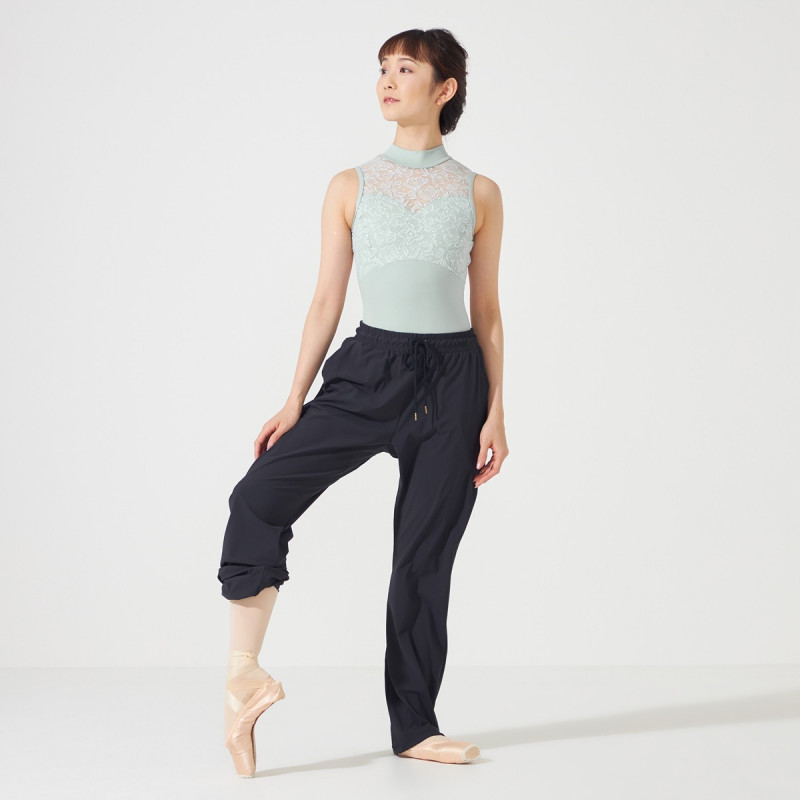 チャコット　ブラック　レオタード　Nelaプロデュース Nela ライン】ノースリーブレオタード 商品ページ | チャコット