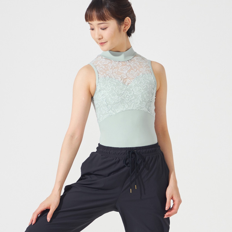 Nela ライン】ハイネックレオタード 商品ページ | チャコット