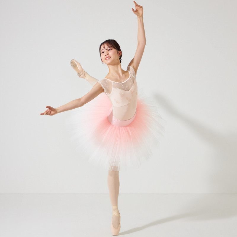 Chacott　チャコット　チュチュ ボン　4B　ジュニア チャコット チュチュボン ジュニア 4B オフホワイト ストレッチ