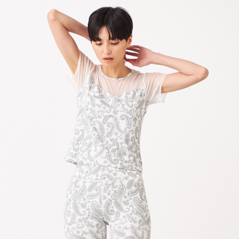 ペイズリープリントトップ 商品ページ | チャコットオンラインショップ