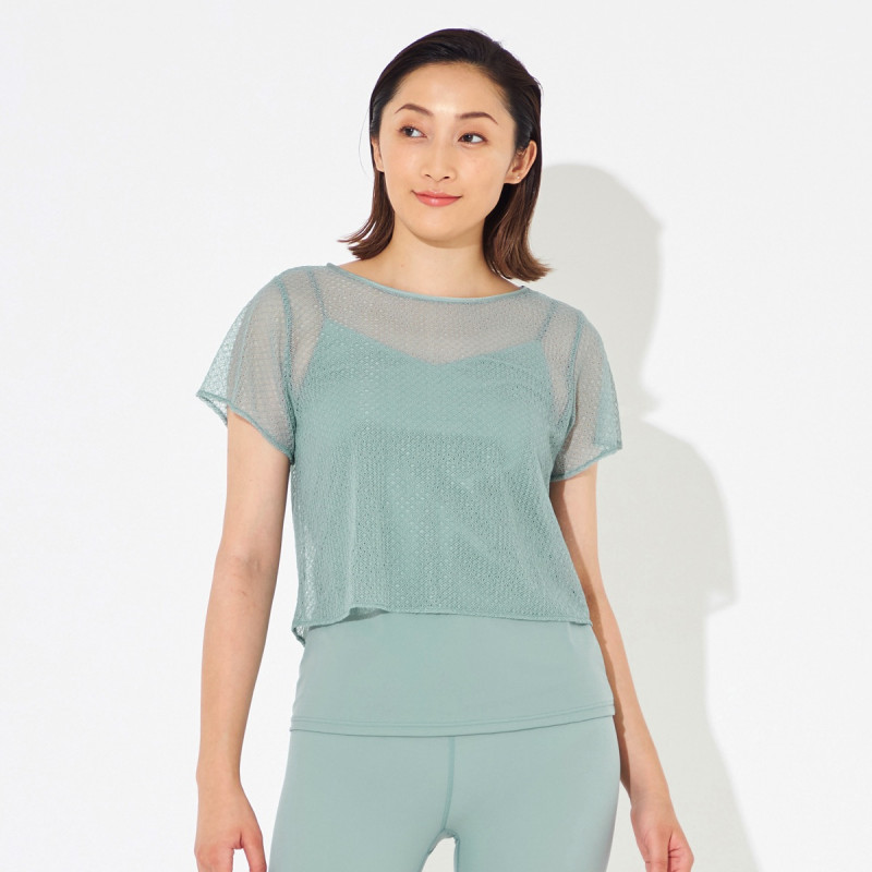 ☆レースレイヤードトップ 商品ページ | チャコットオンラインショップ