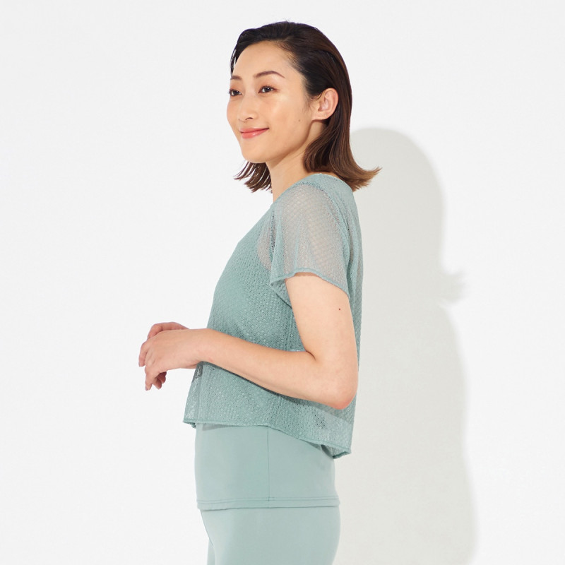 ☆レースレイヤードトップ 商品ページ | チャコットオンラインショップ