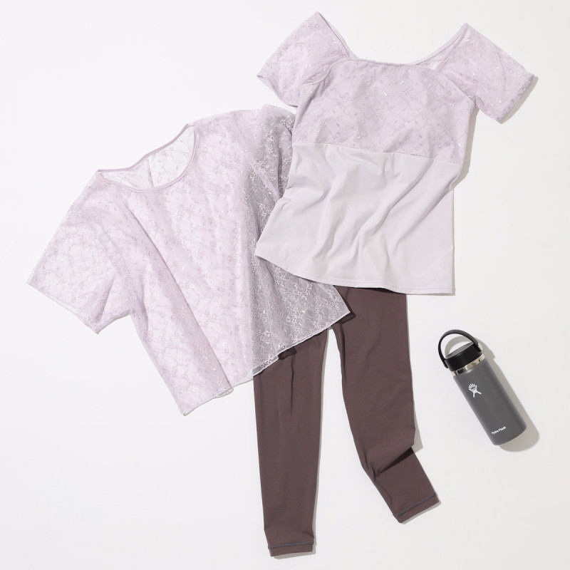 レースコンビスクエアネックトップ 商品ページ | チャコットオンライン