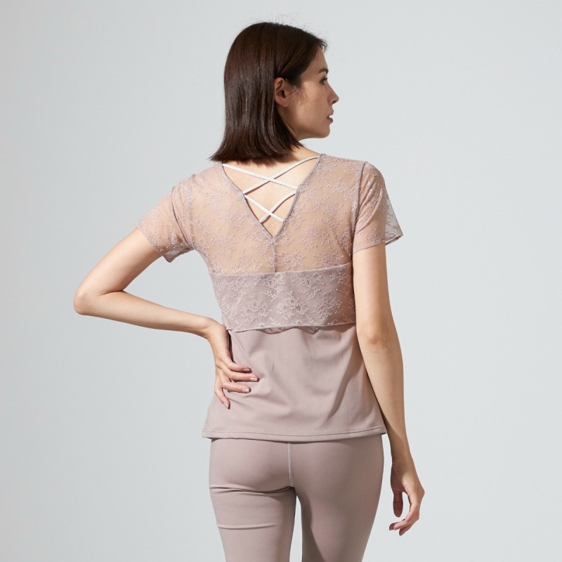 ☆レースコンビレースアップトップ 商品ページ | チャコットオンライン