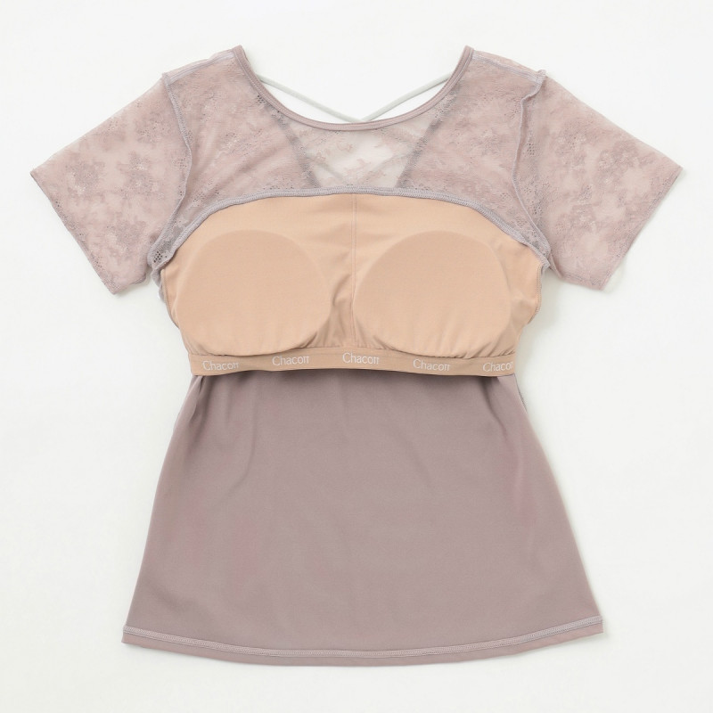 ☆レースコンビレースアップトップ 商品ページ | チャコットオンライン