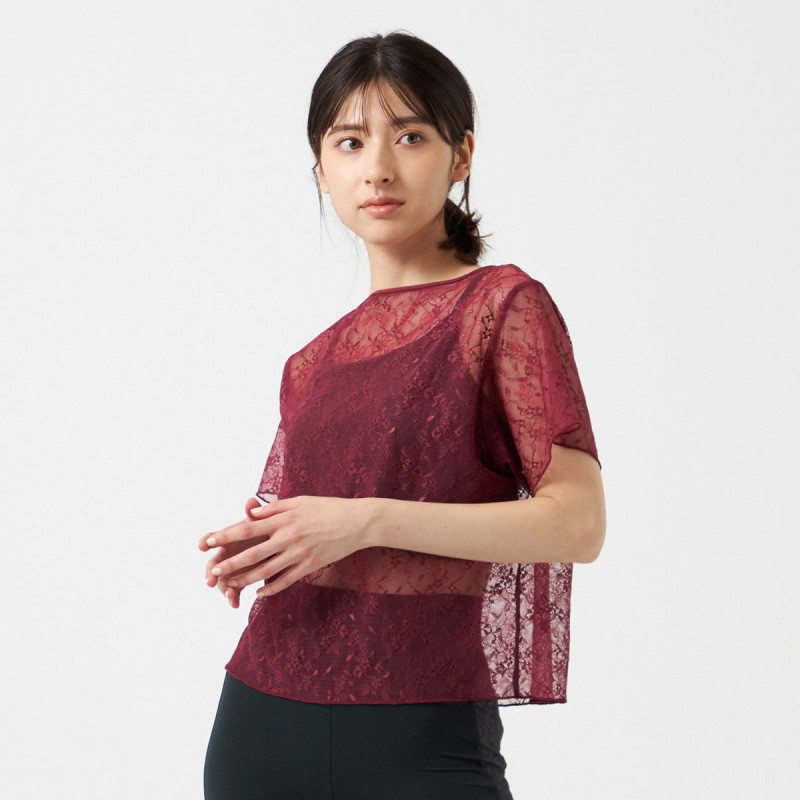 ☆レースTシャツ 商品ページ | チャコットオンラインショップ