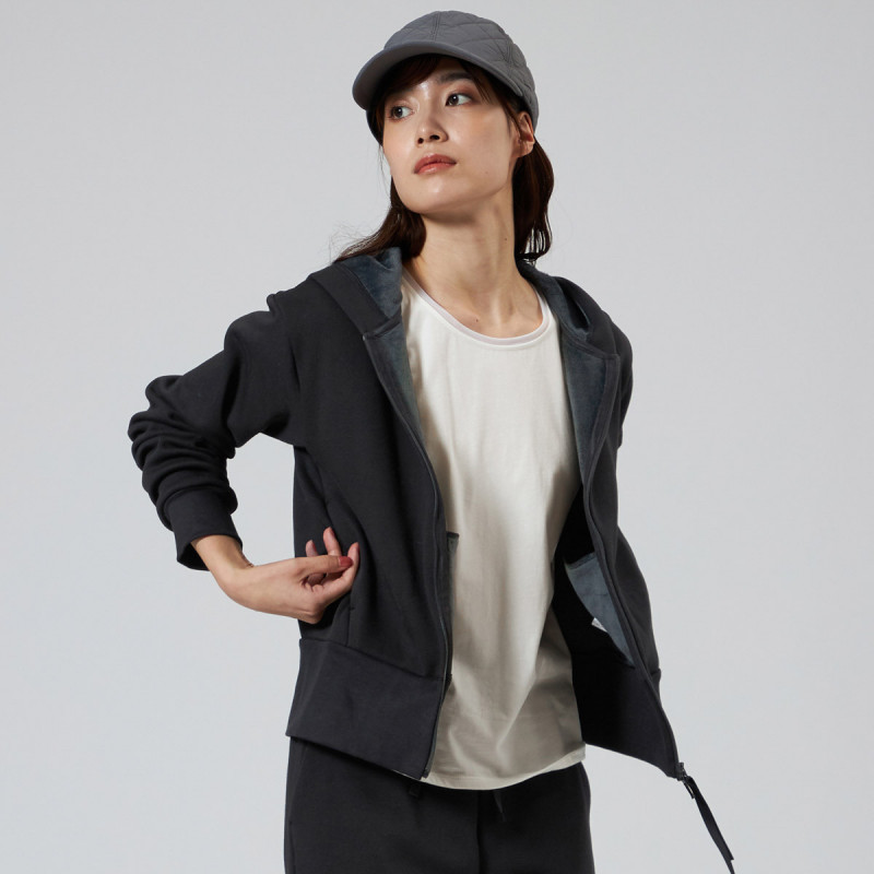 裏起毛フーデットジャケット 商品ページ | チャコットオンラインショップ