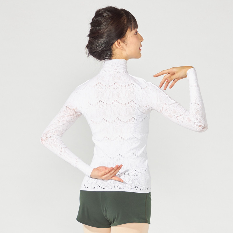 チャコット　ノーソーイング ノーソーイングニット】ノーソーイングハイネックトップ 商品ページ