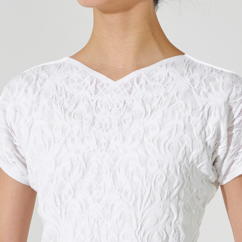 【新品・未使用】Chacott チャコットトップス ノーソーイングニットTシャツ ノーソーイングニット】ノーソーイングコンパクトTシャツ 商品ページ