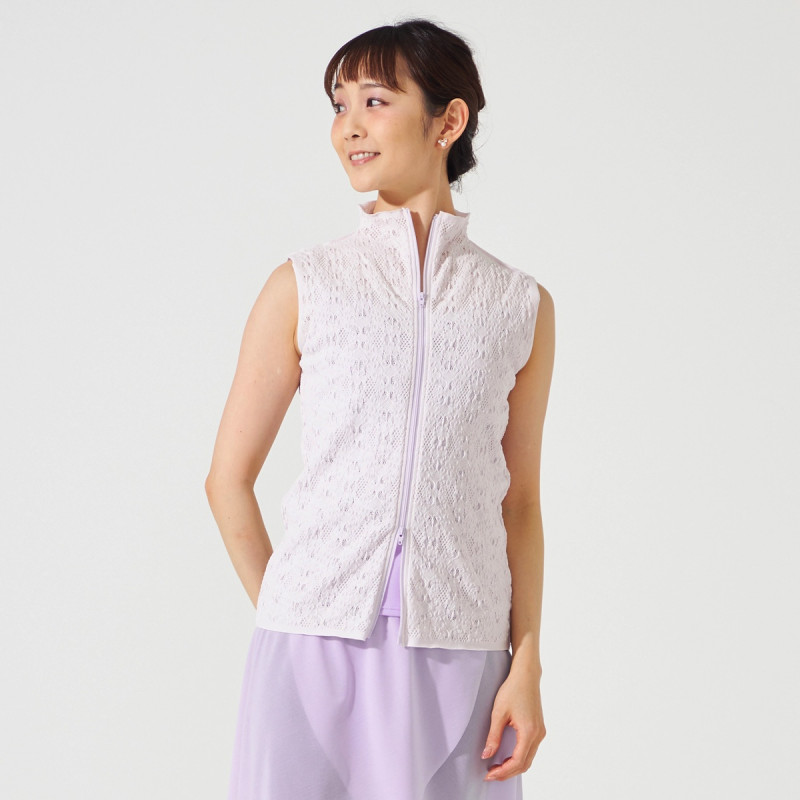 ノーソーイングニット】レーシーバレエニットベスト 商品ページ