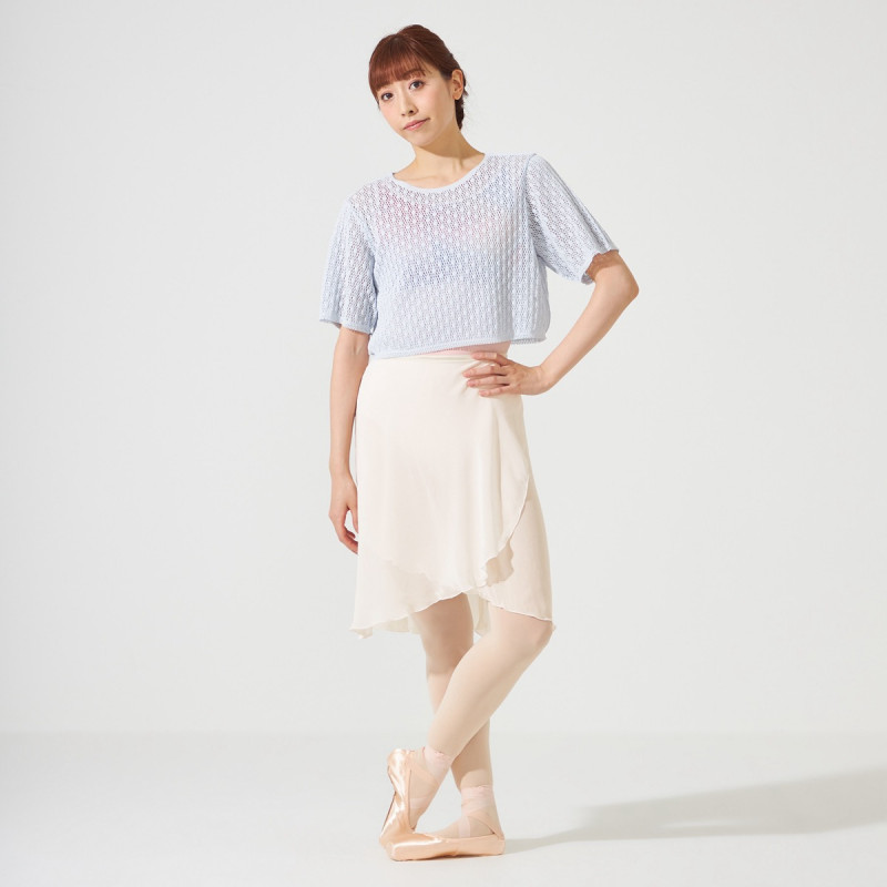 ノーソーイングニット】キシリトールショート丈トップ 商品ページ