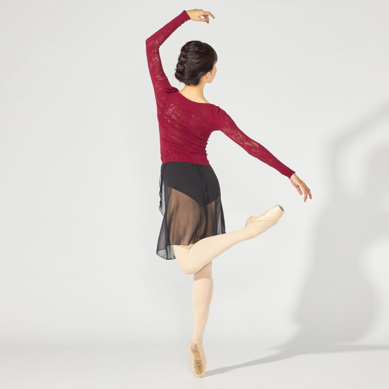 ノーソーイングニット】シアーローズニットトップ 商品ページ