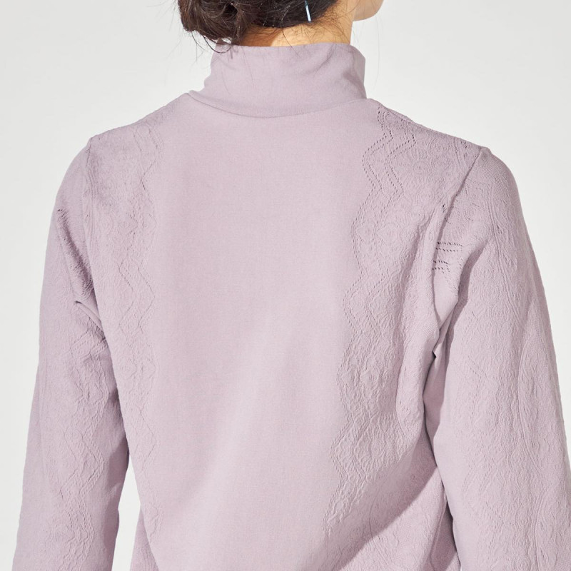 ノーソーイングニット】ハイネックニットジャケット 商品ページ