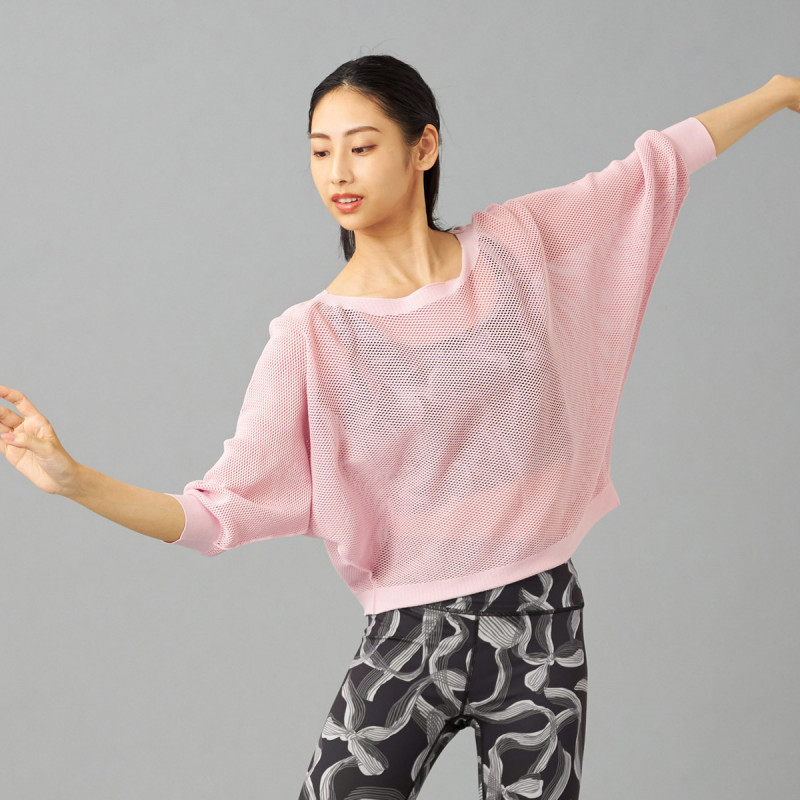 【新品タグ付】Chacott シャツ7分袖メッシュ チャコット 楽天市場】【チャコット 公式(chacott)】【ノーソーイングニット】7分